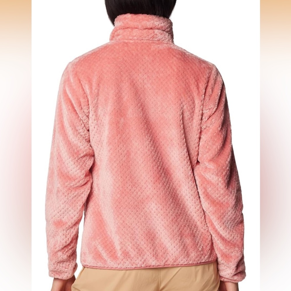 Columbia Pink Sherpa Zip Jacket - Picture 3 of 9
